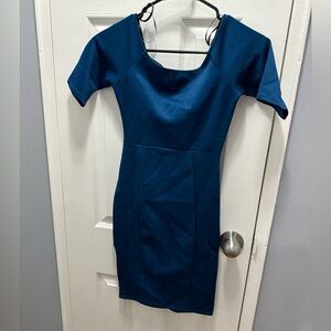 Royal Blue Bodycon dress
